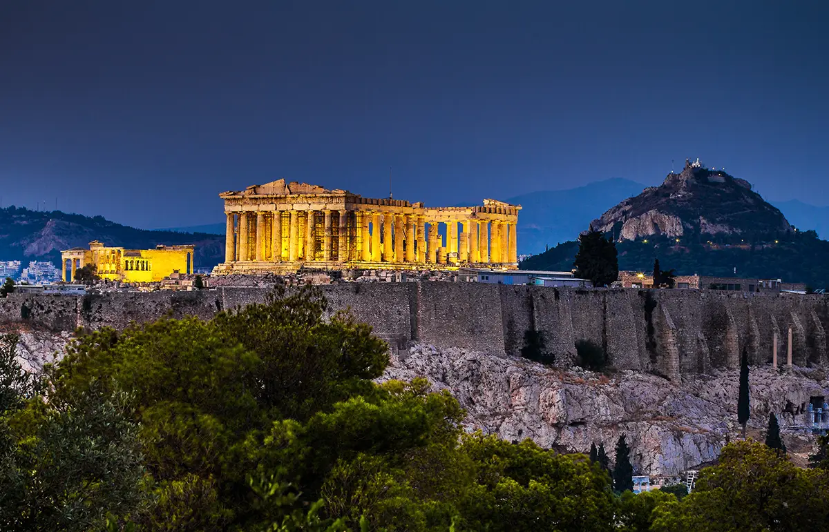 Parthenon of Athens, Greece