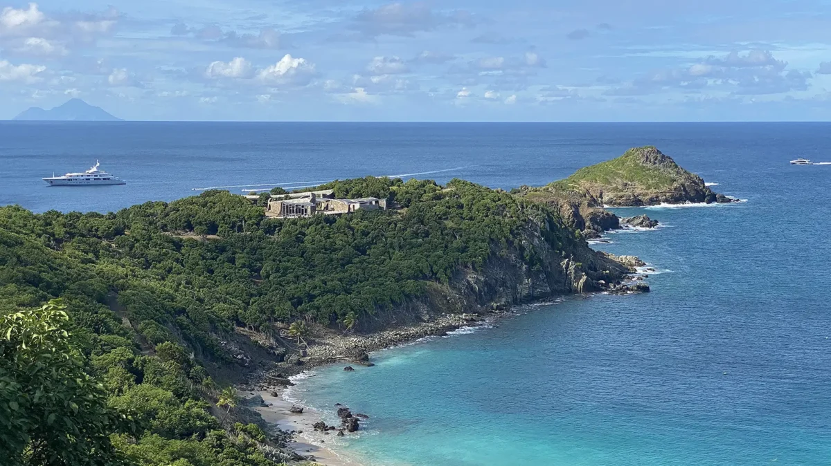 Rockfeller's villa in St. Barth