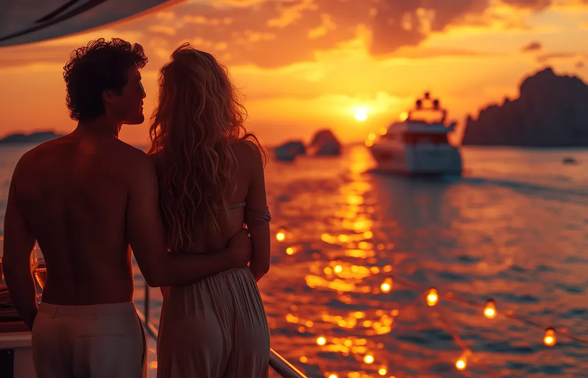 Valentine's Day on a superyacht